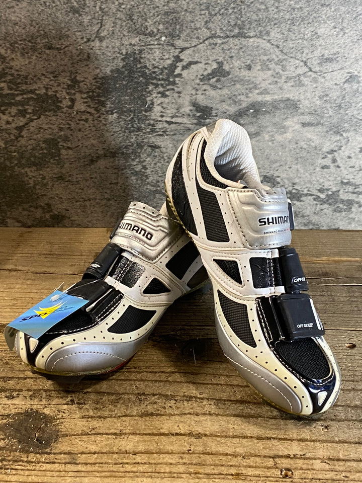JR543 シマノ SHIMANO SH-R132L ビンディングシューズ 黒 EU36