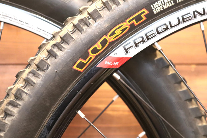 WTB  FREQUENCY I26 アルミ チューブレスレディ ホイールセット シマノ10S MTB 【東京南麻布店】