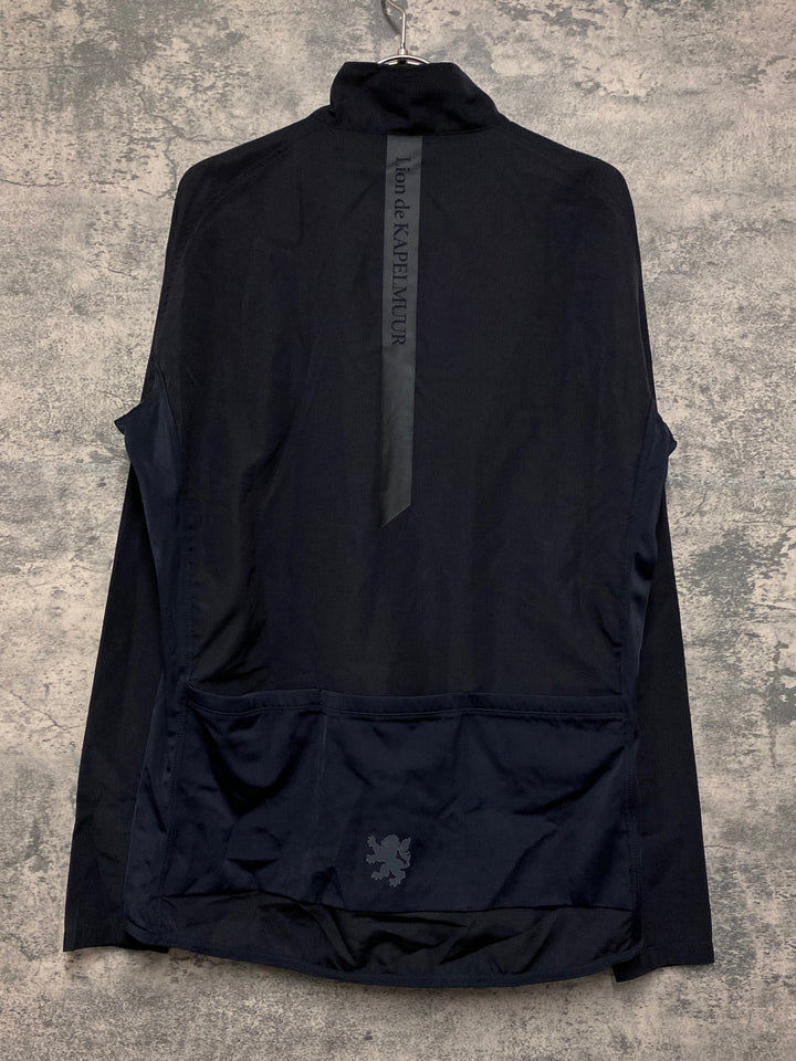 JV505 リオンドカペルミュール Lion de KAPELMUUR 長袖 サイクルジャケット 黒 L
