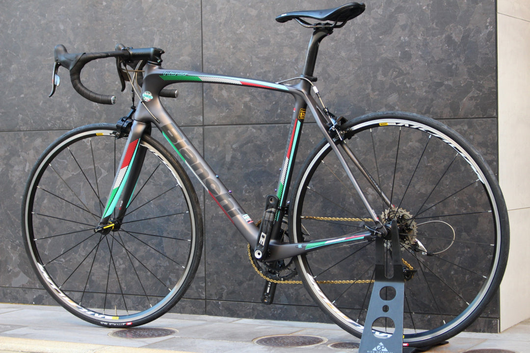 ビアンキ BIANCHI インテンソ INTENSO 130周年モデル 2016 57サイズ スラム レッド MIX 11S カーボン ロードバイク 【福岡店】