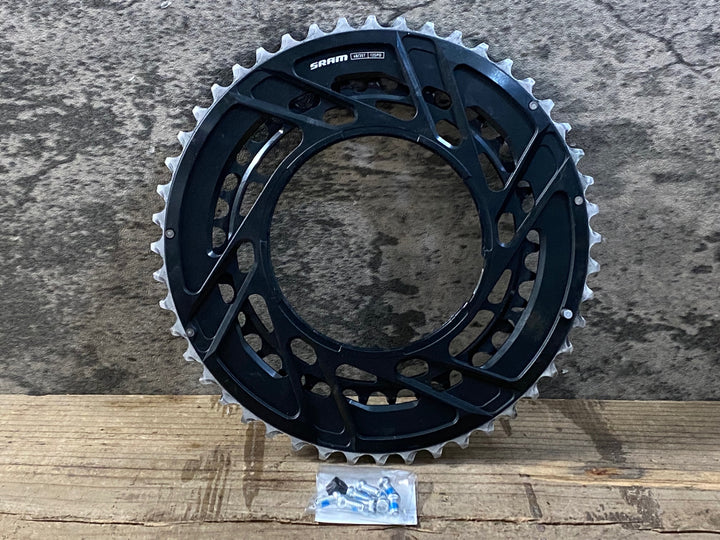 KK958 スラム SRAM フォース FORCE AXS THREAD MOUNT CHAINRING 2X E1 チェーンリング 50/37T