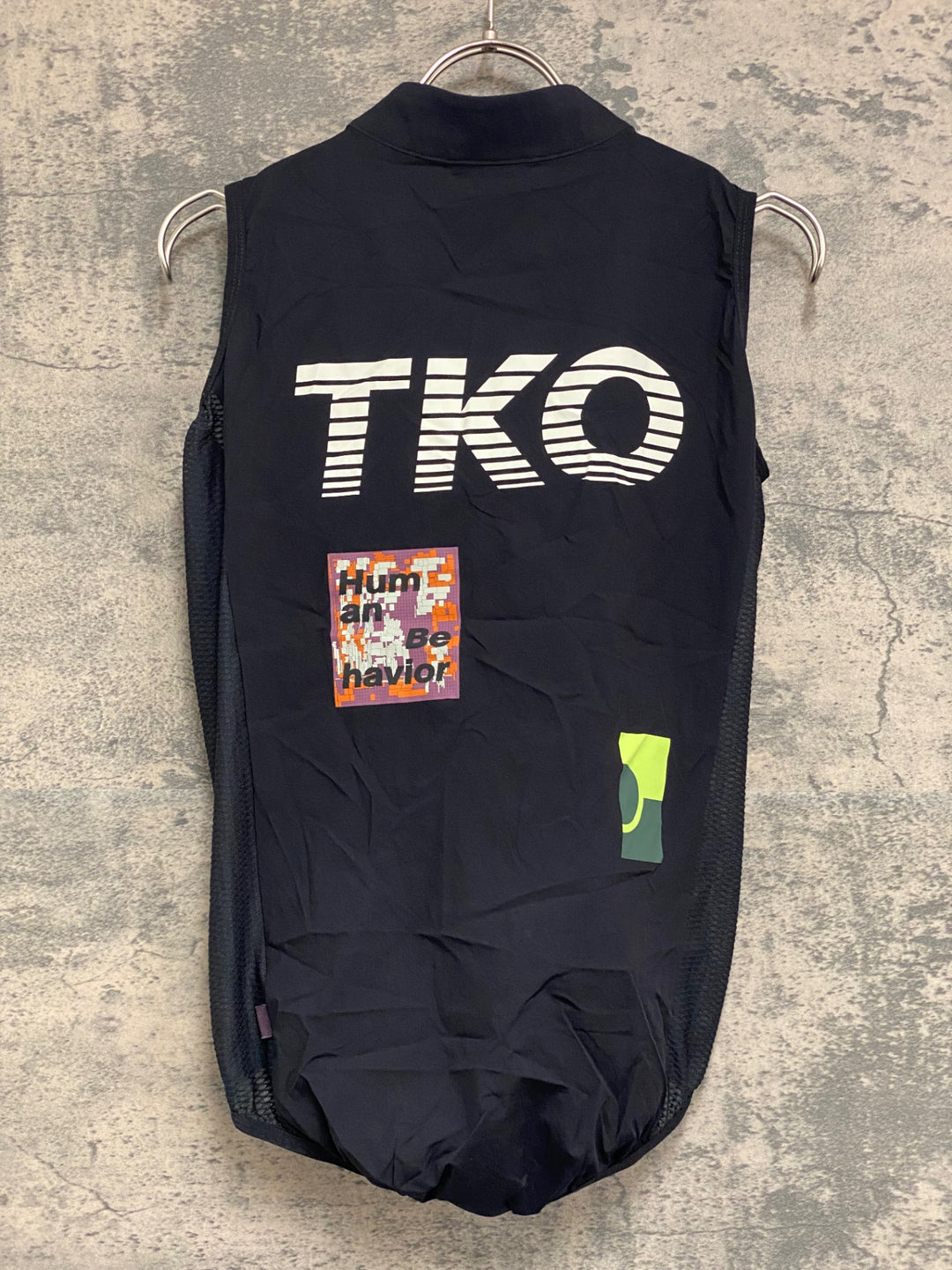 KA443 パスノーマルスタジオ PAS NORMAL STUDIOS T.K.O. Mechanism Stow Away Gilet サイクルベスト ジレ 黒 XS