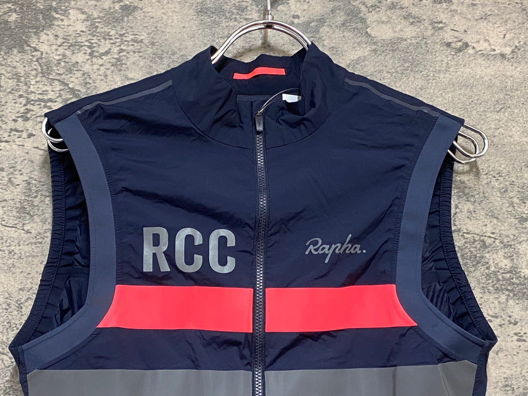 KA627 ラファ Rapha RCC PRO TEAM LIGHTWEIGHT GILET ジレ サイクルベスト M