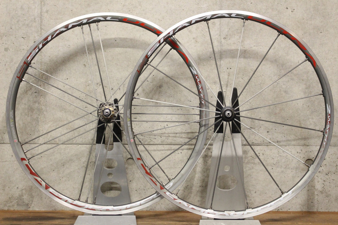 カンパニョーロ CAMPAGNOLO シャマルウルトラ チタンカラー SHAMAL ULTRA アルミ クリンチャー ホイールセット カンパ11/12S 【福岡店】