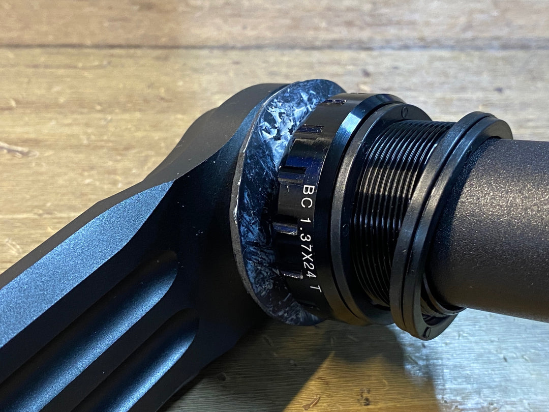 JJ082 ライトプロ Litepro EDGEPRO クランクアーム 170mm Φ24 5H 黒