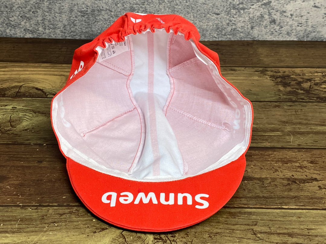 JF856 クラフト CRAFT サイクルキャップ 赤 フリーサイズ Team Sunweb