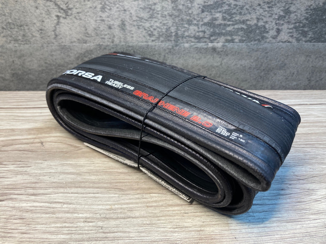 JK160 ヴィットリア vittoria コルサ CORSA GRAPHENE 2.0 チューブレスレディ タイヤ 700x25c 未使用