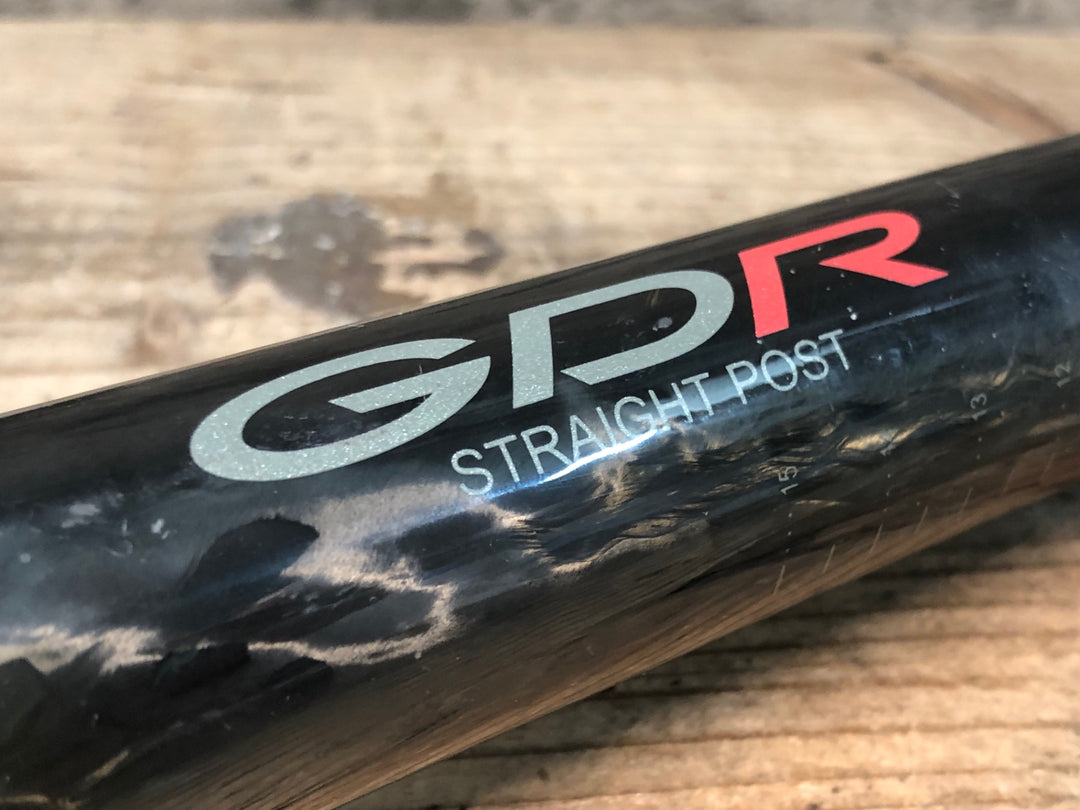 JC116 グラファイトデザイン GRAPHITE DESIGN GDR ストレート カーボン シートポスト Φ31.6 350mm オフセット0