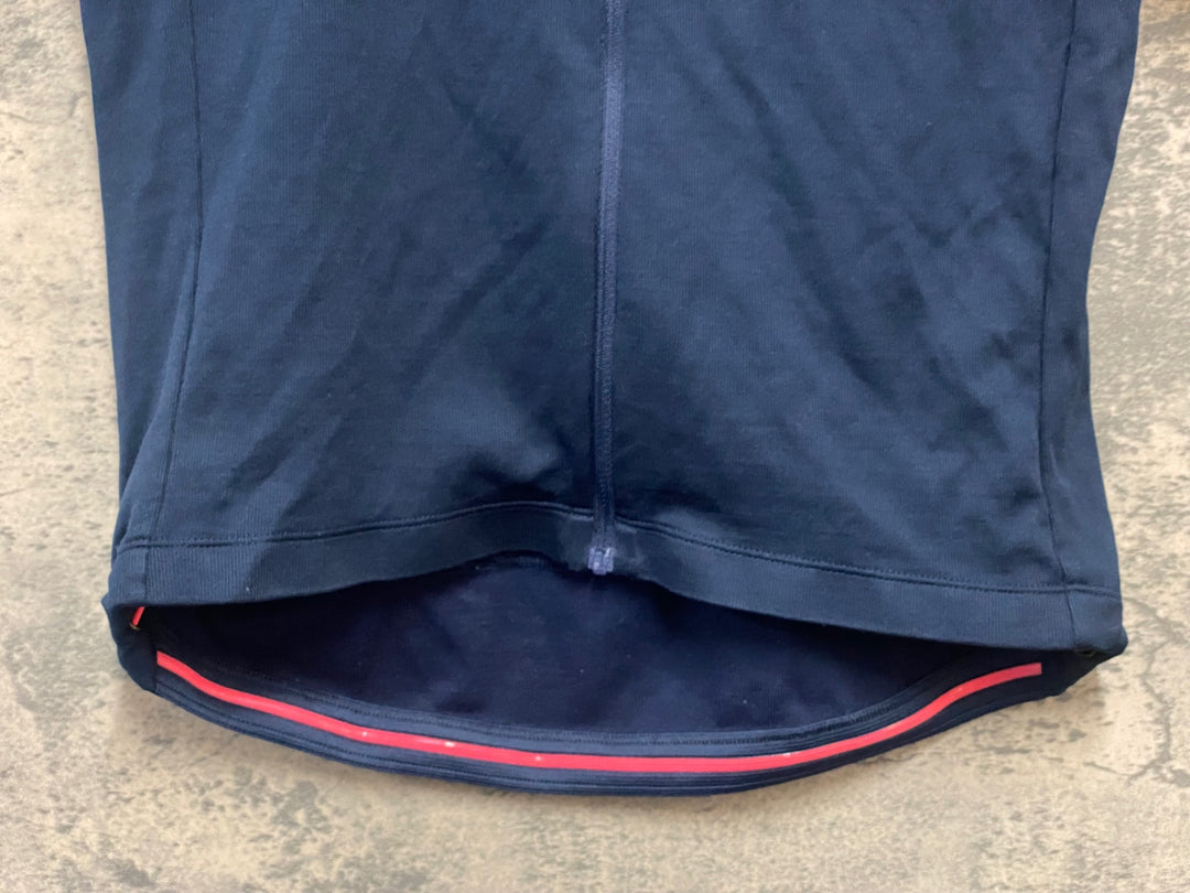 KR635 ラファ Rapha SS CLASSIC JERSEY 2 半袖 サイクルジャージ 紺 M