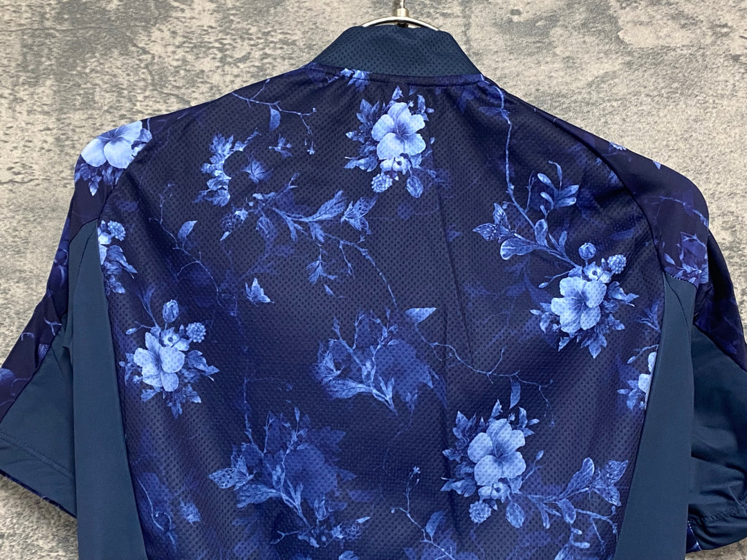 JV996 レリック reric Ador Standerd Jersey 半袖 サイクルジャージ S 紺 レディース