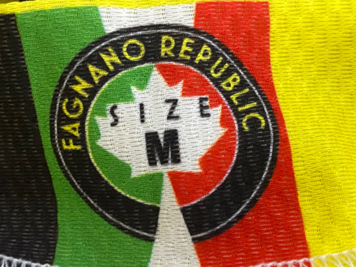 JV139 アソス ASSOS FAGNANO REPUBLIC 半袖 サイクルジャージ 黄 M