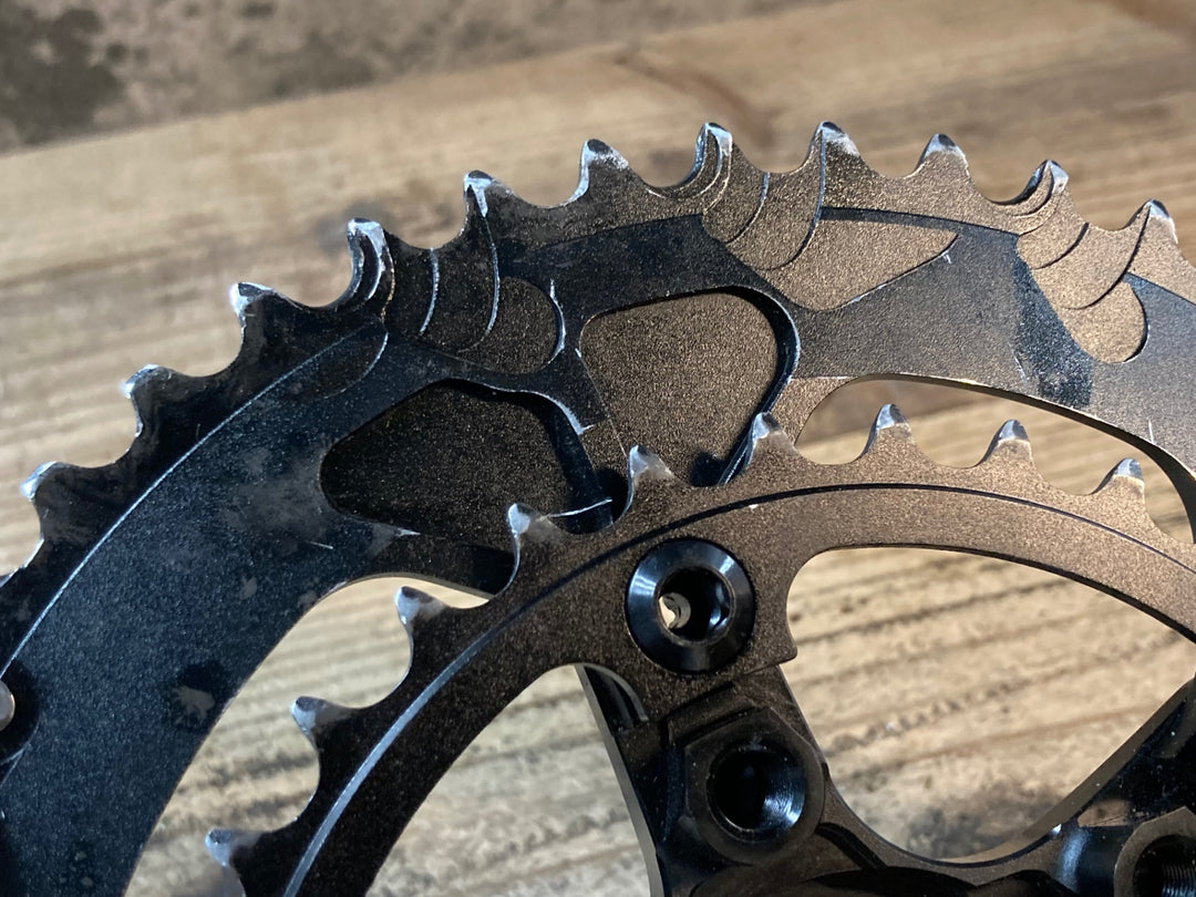 JR253 スギノ Sugino OX IDS24 クランクセット 50/34T 165mm PCD110 シャフトΦ24