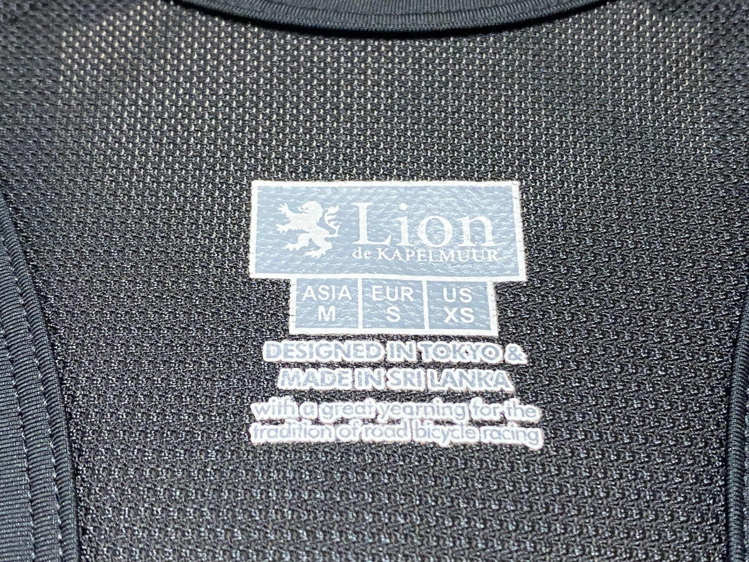 KJ177 リオンドカペルミュール Lion de KAPELMUUR カーゴ ビブショーツ 黒 ASIA M ※あたりあり
