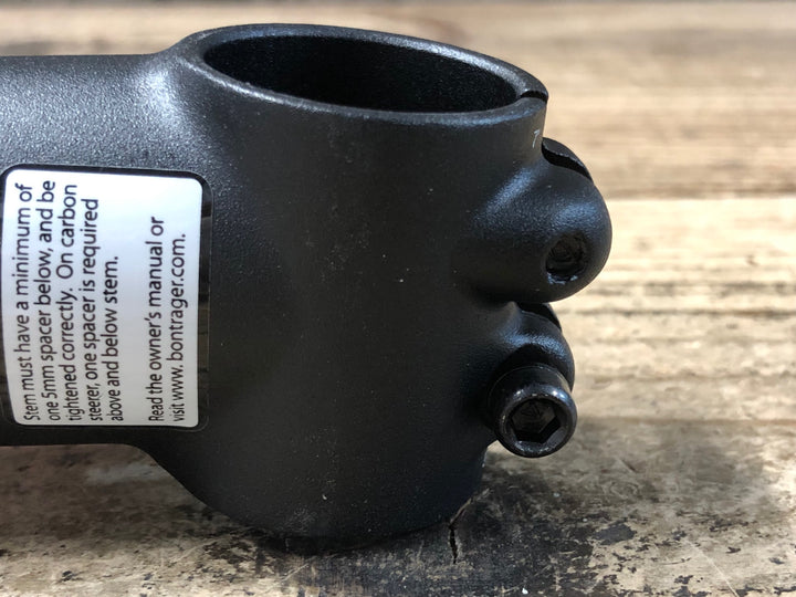 JQ679 ボントレガー BONTRAGER ELITE BLENDR STEM アルミステム 黒 Φ31.8 90mm
