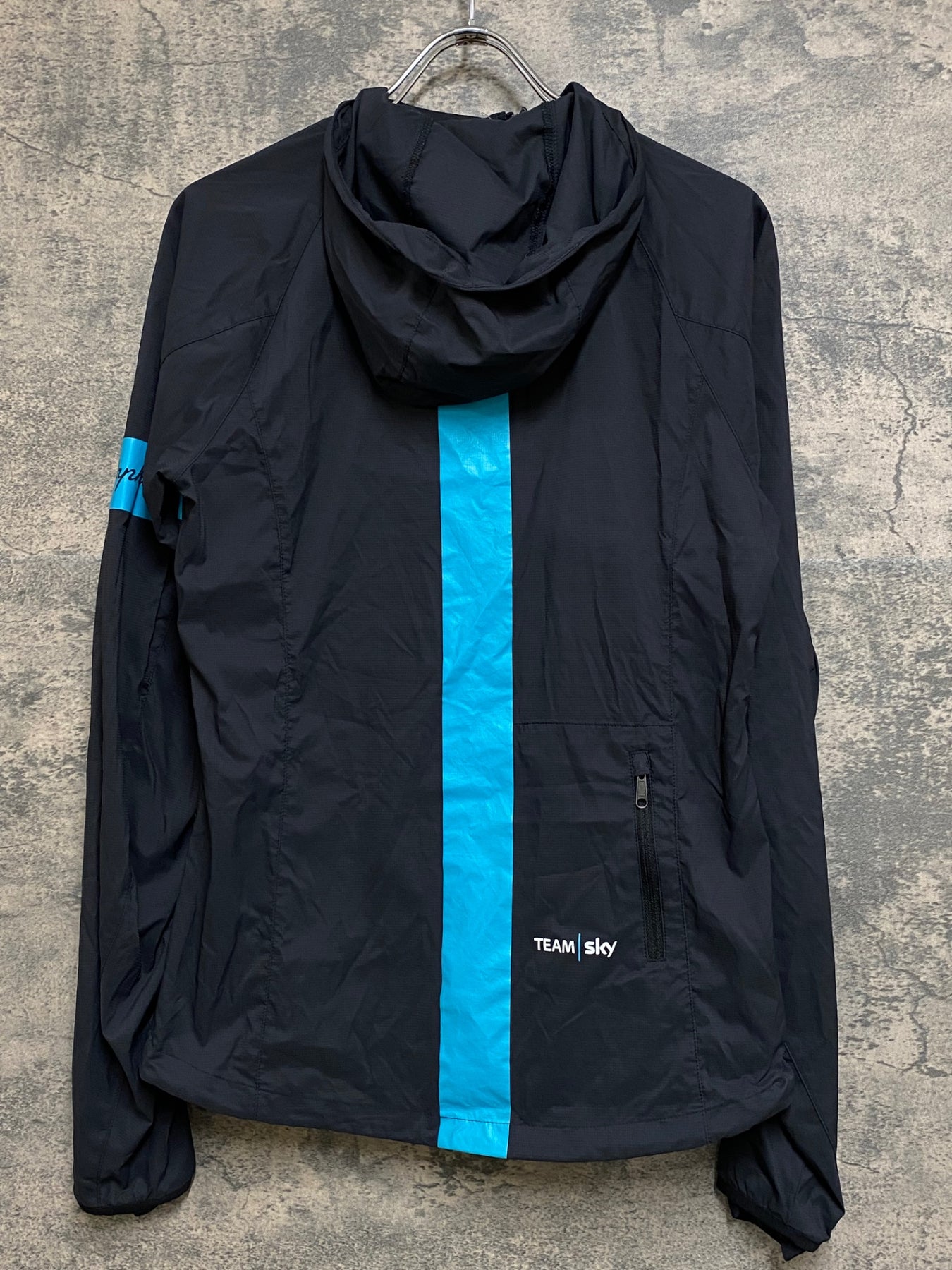 JN164 ラファ Rapha SPRAY JACKET 長袖 ウィンドブレーカー 黒 S