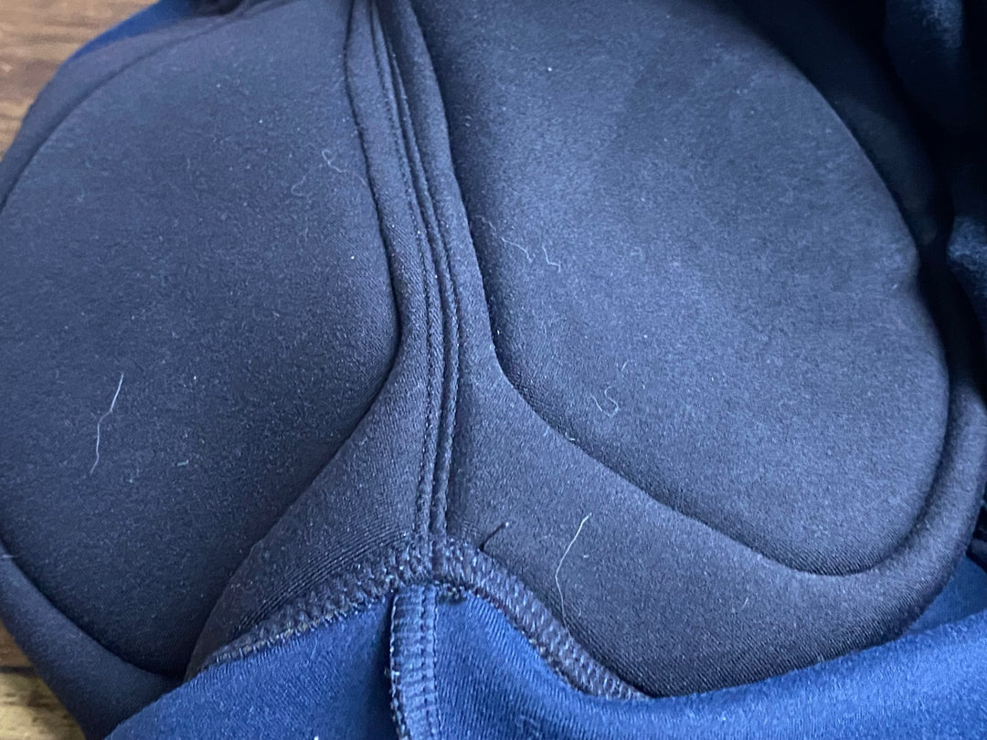 KA298 ラファ Rapha CLASSIC WINTER TIGHTS WITH PAD ビブタイツ 濃紺 S 裏起毛 ※動物の毛