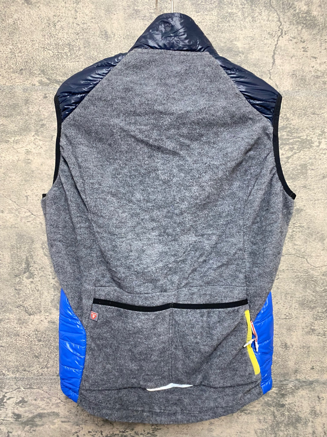 KB756 カフェドシクリステ Cafe du Cycliste Albertine タウン ジレ ベスト 黒 青 L