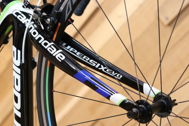 キャノンデール CANNONDALE スーパーシックス SUPERSIX EVO 2015 52サイズ シマノ 105 5800 MIX カーボン ロードバイク 【立川店】