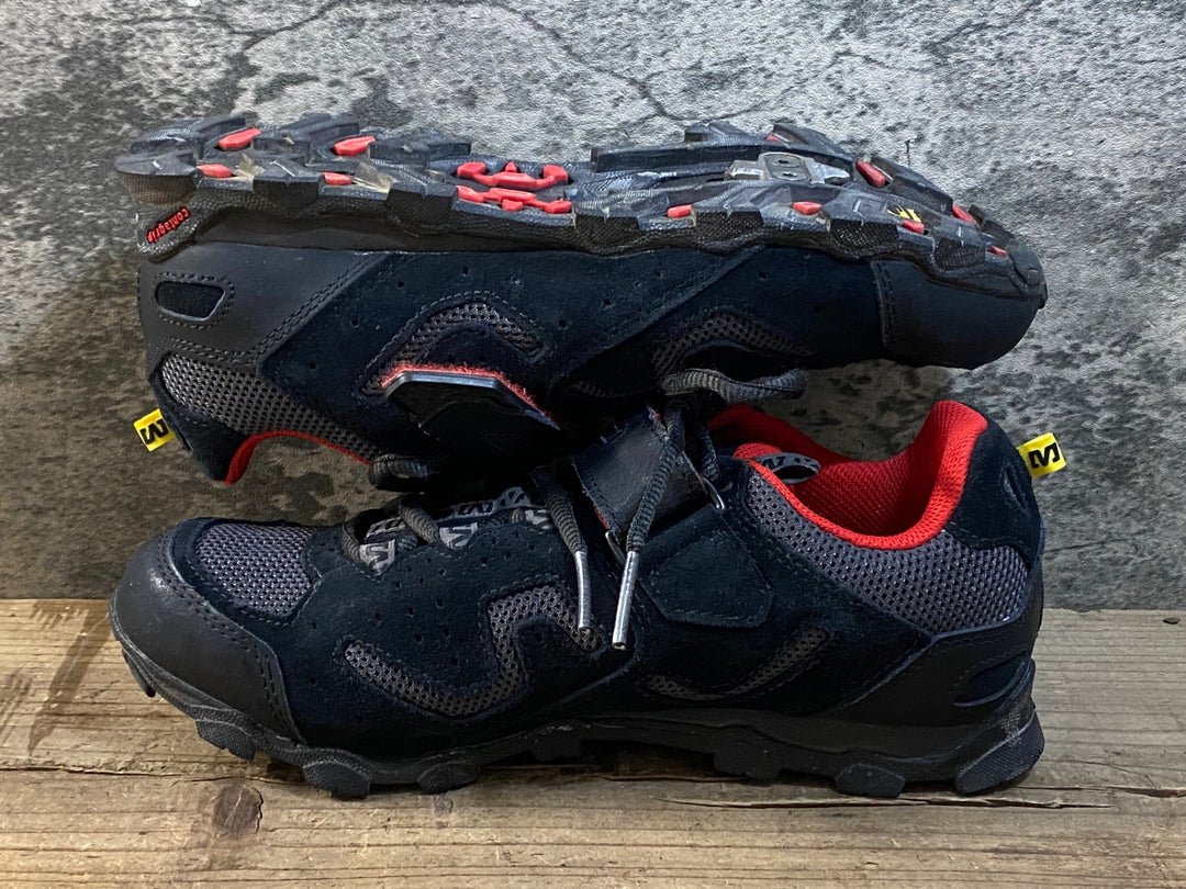 KJ951 マヴィック MAVIC ALPINE ビンディングシューズ SPD EUR39 1/3 黒