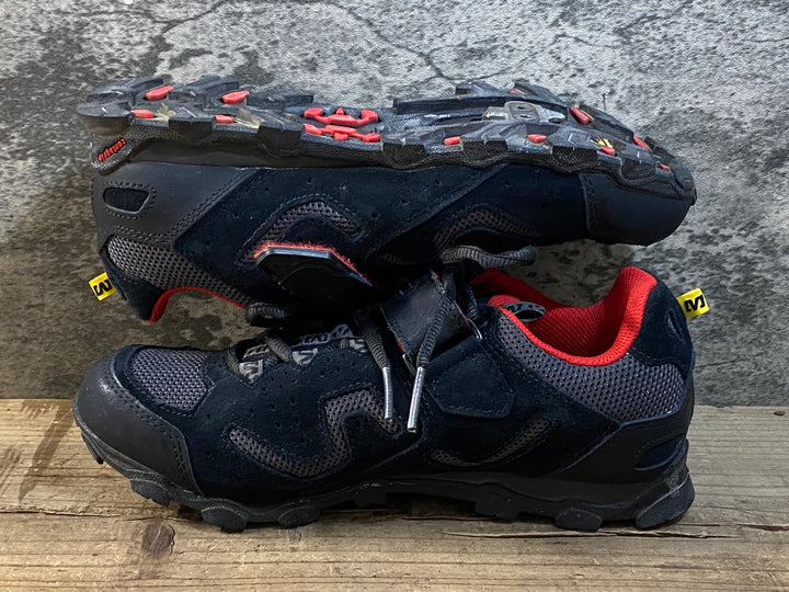 KJ951 マヴィック MAVIC ALPINE ビンディングシューズ SPD EUR39 1/3 黒