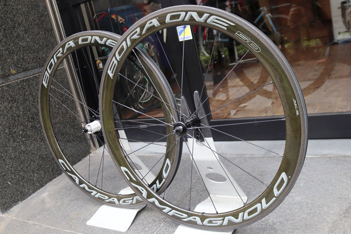 カンパニョーロ Campagnolo ボーラワン BORA ONE 50 AC3 カーボン クリンチャー ホイールセット シマノ11/12S 【東京南麻布店】