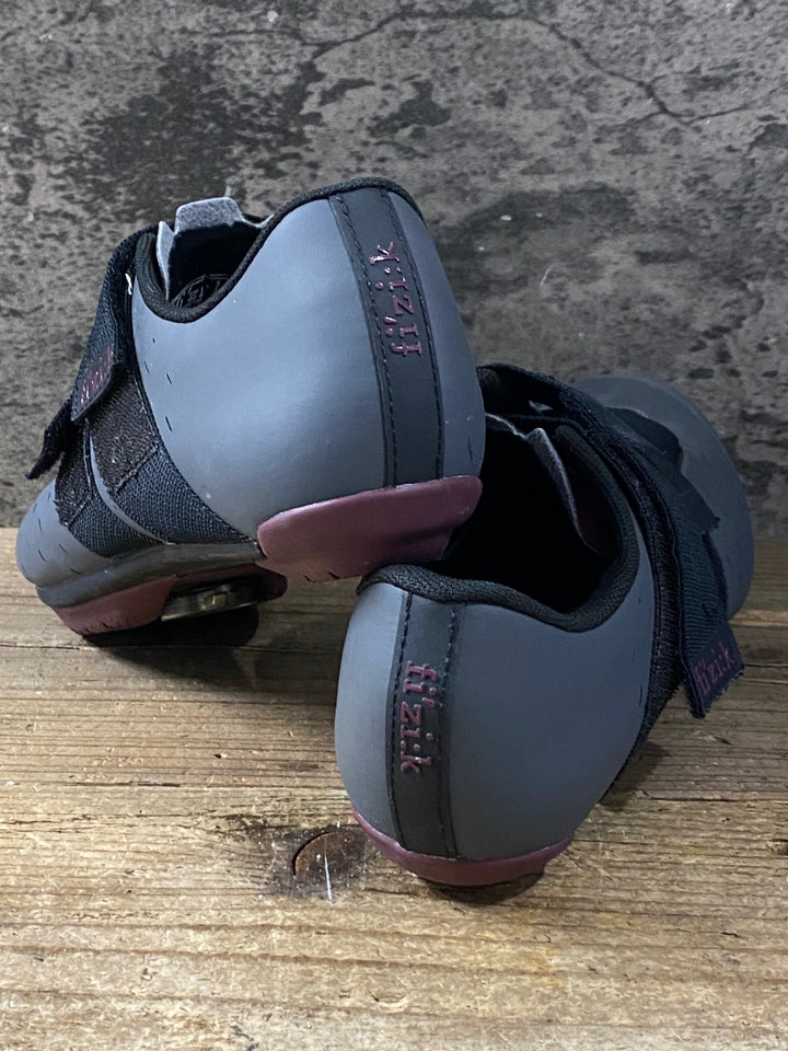 KN647 フィジーク fizik TERRA POWER STRAP X4 Shoes ビンディングシューズ グレー EU42