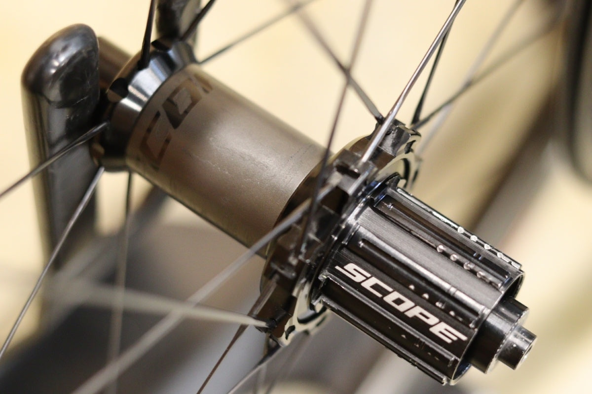 スコープ SCOPE R4C TLR カーボン チューブレスレディ ホイールセット