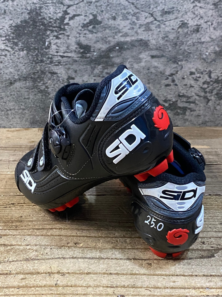 KG410 シディ SIDI TRACE MTB ビンディングシューズ 2穴 ブラック EU40 ※ペン字あり