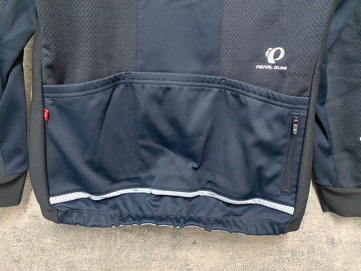 JG794 パールイズミ PEARL iZUMi 長袖 サイクルジャケット 黒 M 裏起毛