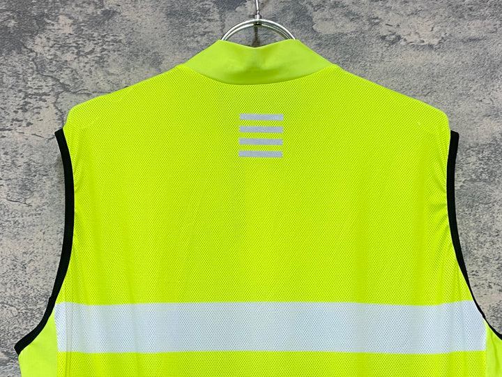 KN293 モーゼン morethan サイクルベスト ジレ 黄 3XL