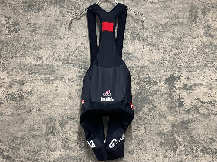 JX910 カステリ CASTELLI STELVIO JERSEY GIRO D ITALIA 半袖/ビブパンツ サイクルジャージ上下セット 黒 XL