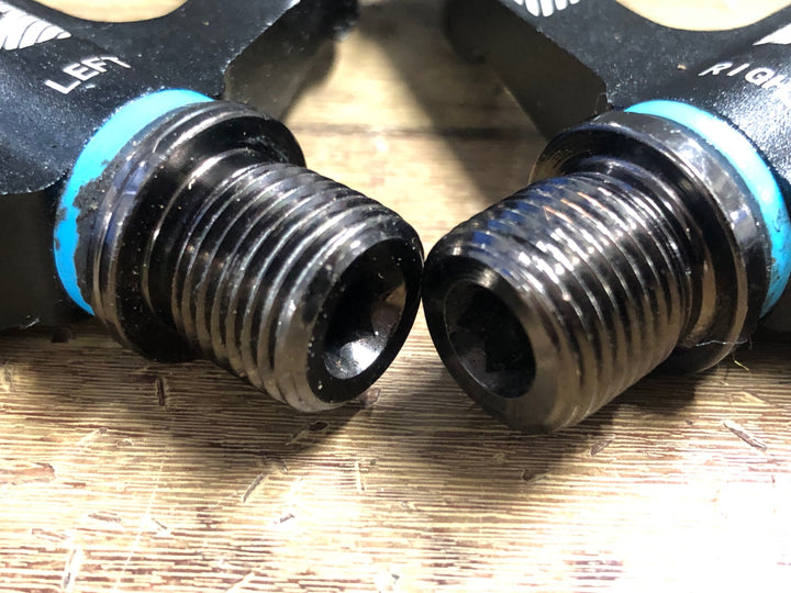JT690 TOR TRZ CNC Platform Pedals 黒 フラットペダル