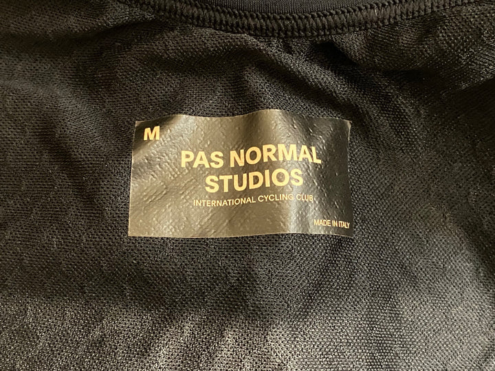 KB861 パスノーマルスタジオ PAS NORMAL STUDIOS ビブタイツ ネイビー 裏起毛 M パッド無し