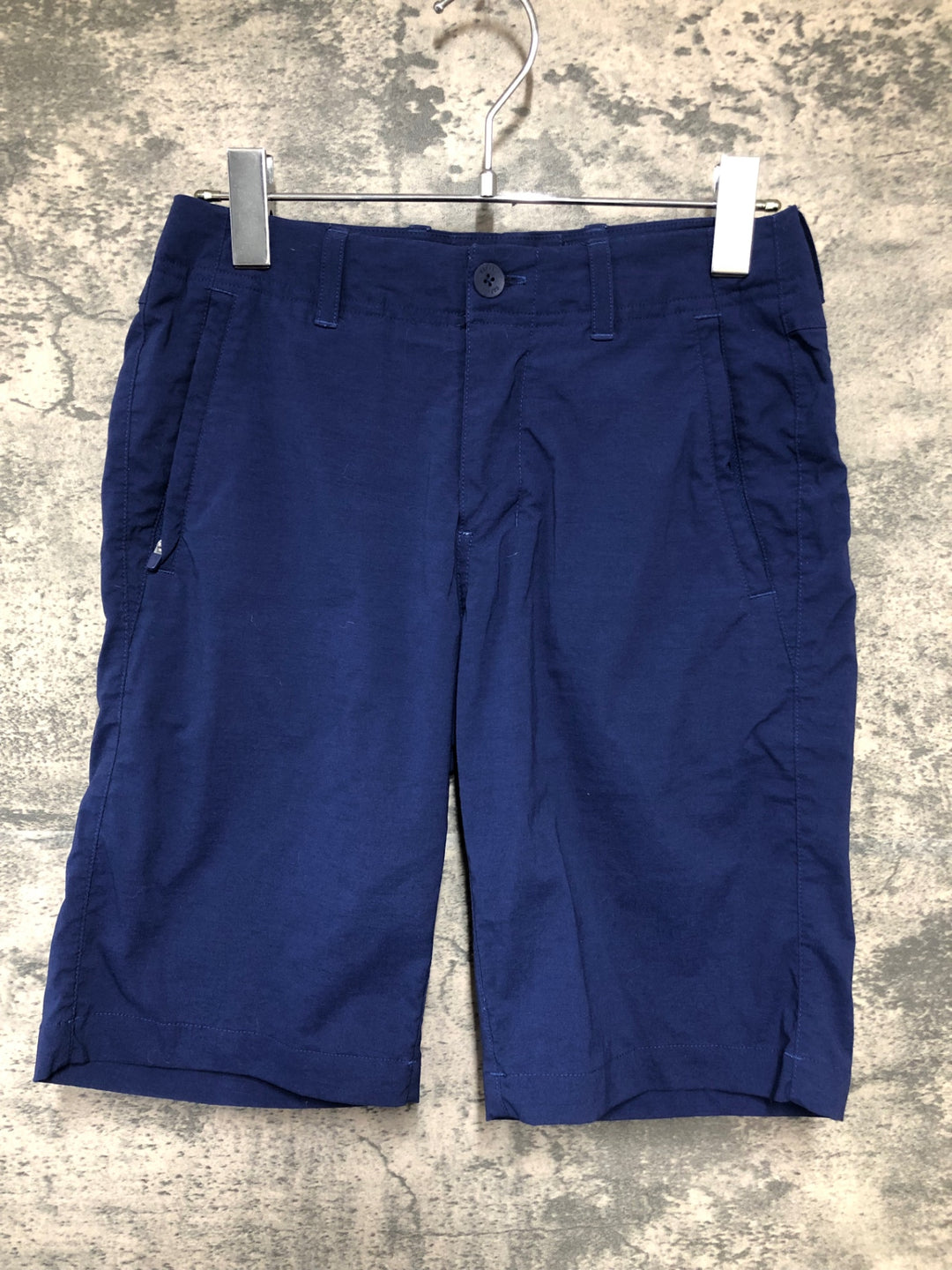 KL472 ラファ Rapha WOMEN'S RANDONNEE SHORTS サイクルパンツ 紺 24WAIST ※動物の毛