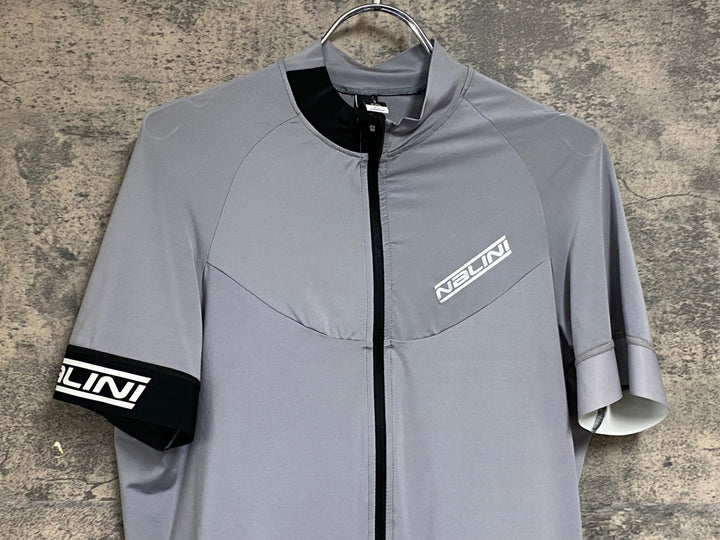 JW304 ナリーニ Nalini 半袖 サイクルジャージ グレー XXL