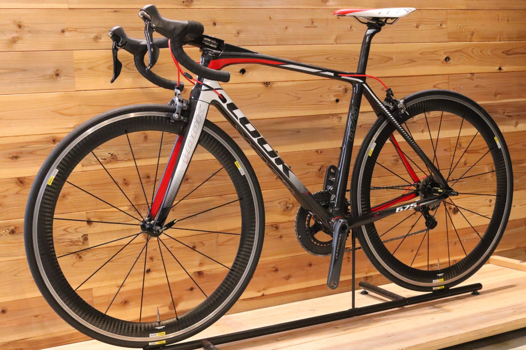 ルック LOOK 675 2015モデル 49(XS)サイズ シマノ アルテグラ 6800 11S COSMIC SLS RIM 13C カーボン ロードバイク 【広島店】