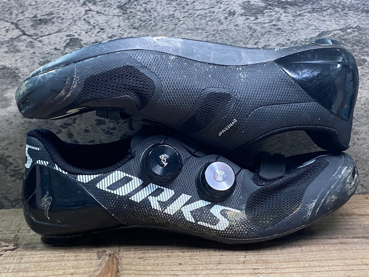 JB478 スペシャライズド SPECIALIZED S-WORKS VENT ビンディングシューズ 黒 EU41.5 SPD-SL