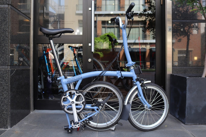 ブロンプトン BROMPTON C LINE EXPLORE MID M6L 2022モデル クラウドブルー ミニベロ 折り畳み小径車 【東京南麻布店】