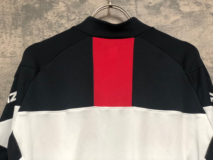 KK711 パールイズミ PEARL iZUMi 半袖 サイクルジャージ 黒赤白 L ※汚れあり
