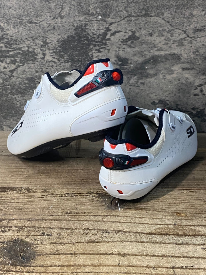 JO620 シディ SIDI SHOT2 ビンディングシューズ 3穴 ダイヤル 白 EU40 1/2