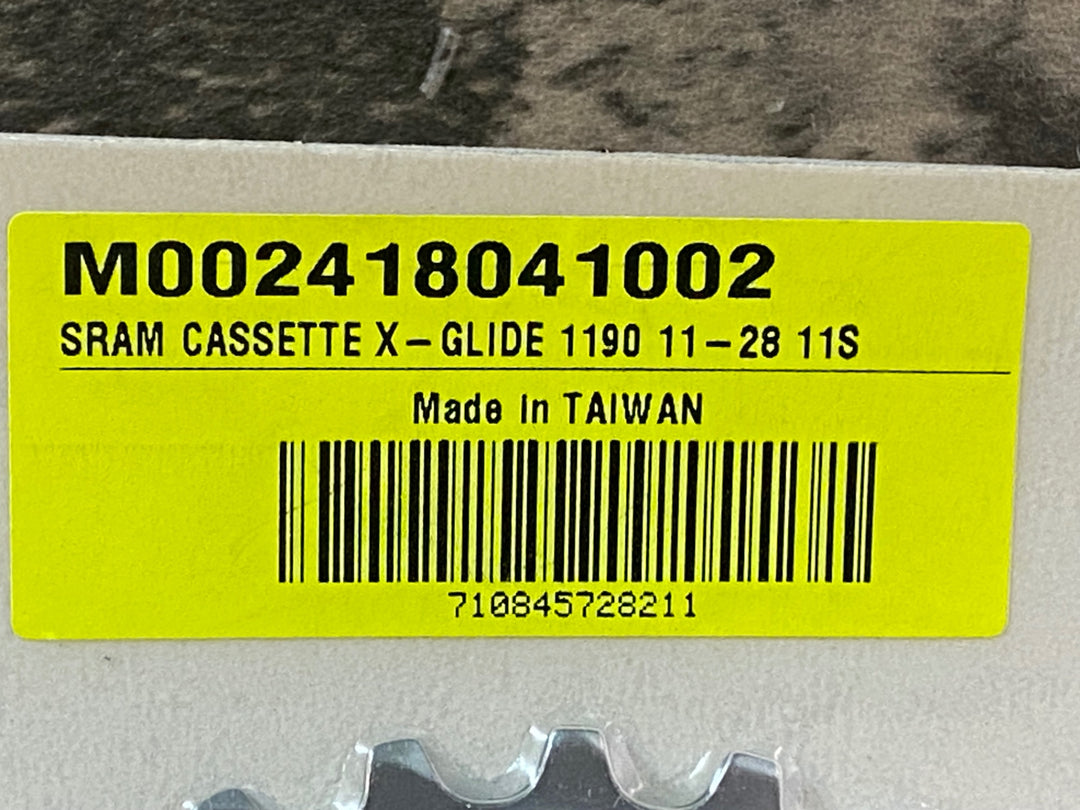 JR354 スラム SRAM RED XG1190 スプロケット 11-28T 11S