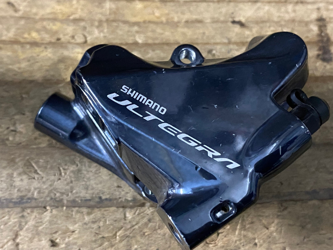 KQ204 シマノ SHIMANO アルテグラ ULTEGRA BR-R8070 ディスクキャリパー 黒 前後セット