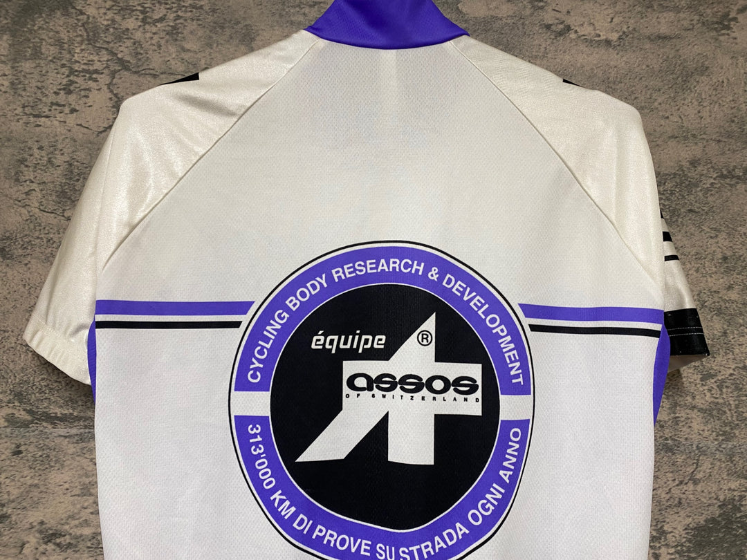 KJ960 アソス ASSOS 半袖 サイクルジャージ 紫 M