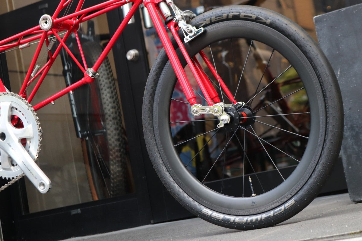 o*4様 カンパニョーロ　車両取り外し　JUNK アレックスモールトン旧車 極上車】 アレックス モールトン ALEX MOULTON AM-SPORTIF 分割式
