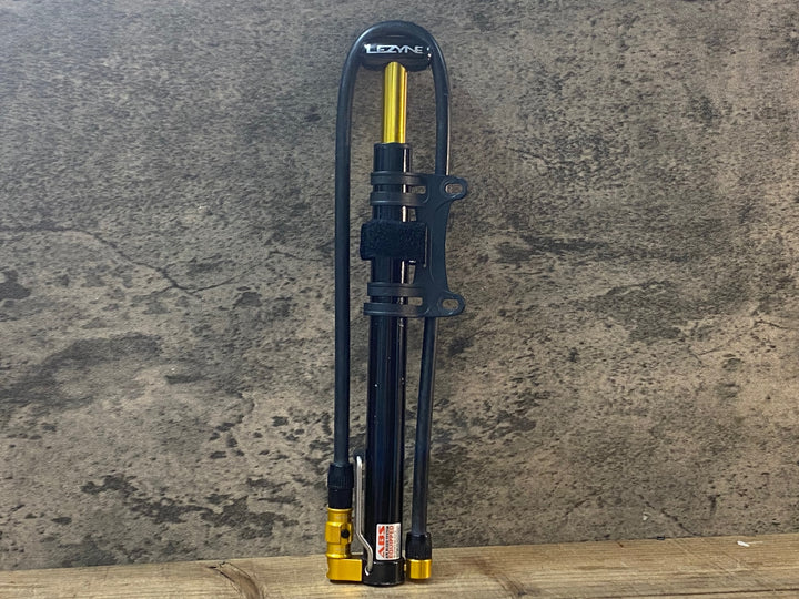 JM618 レザイン LEZYNE MICRO FLOOR DRIVE HP 空気入れ ポンプ 黒 ※ガリ傷