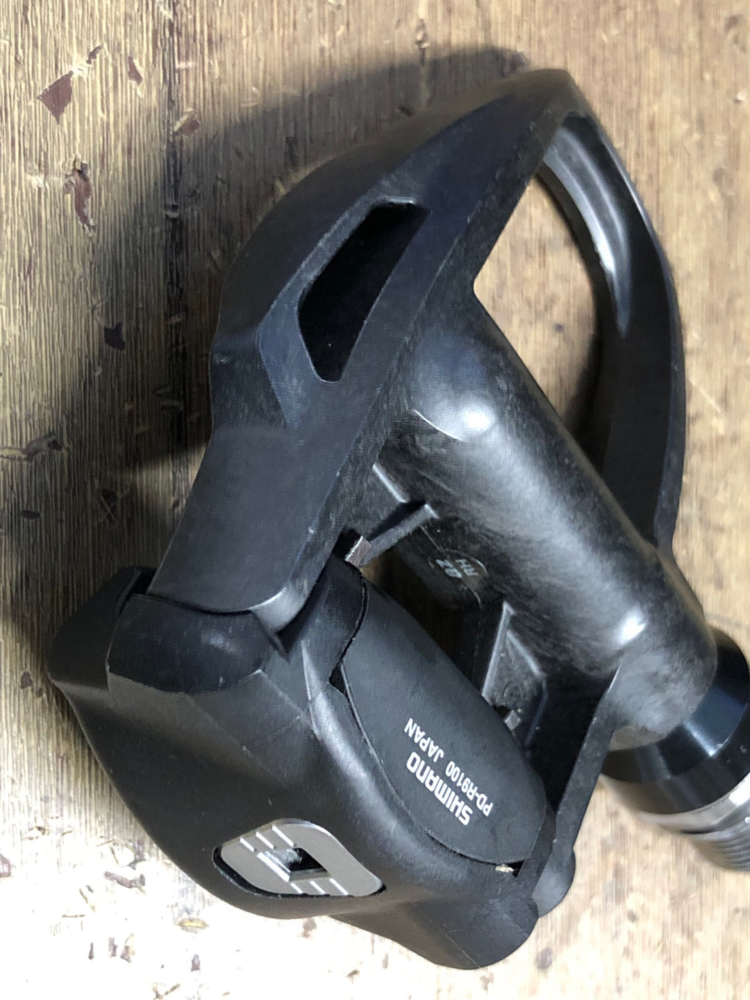 KH806 シマノ SHIMANO デュラエース DURA-ACE PD-R9100 ビンディングペダル SPD-SL 青クリート付