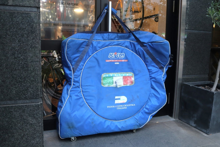 シーコン SCICON テクニカルバッグ TECHNICAL BAG 大型 輪行バッグ バイクケース リムブレーキ用 ブルー 【東京南麻布店】