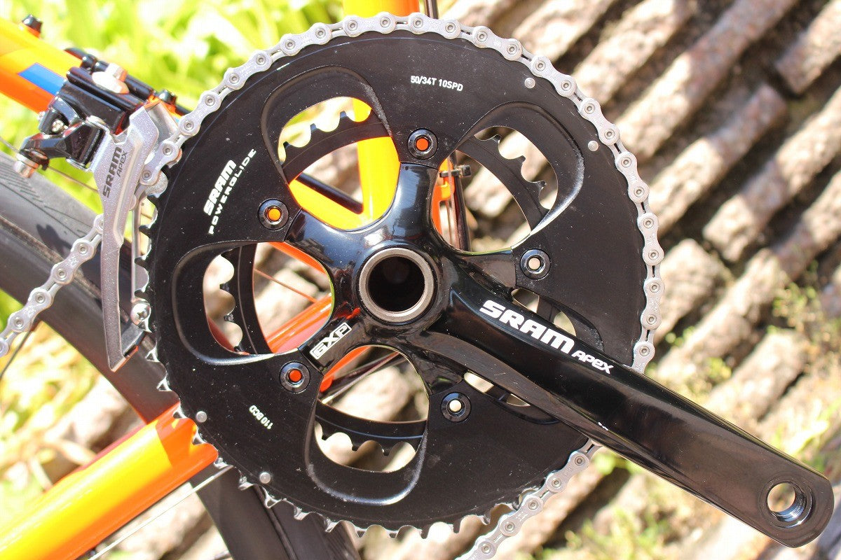 SRAM APEX 2×10s Avid BB7セット SRAM APEX 2×10s Avid BB7セット SRAM（スラム）APEX CRANK SET