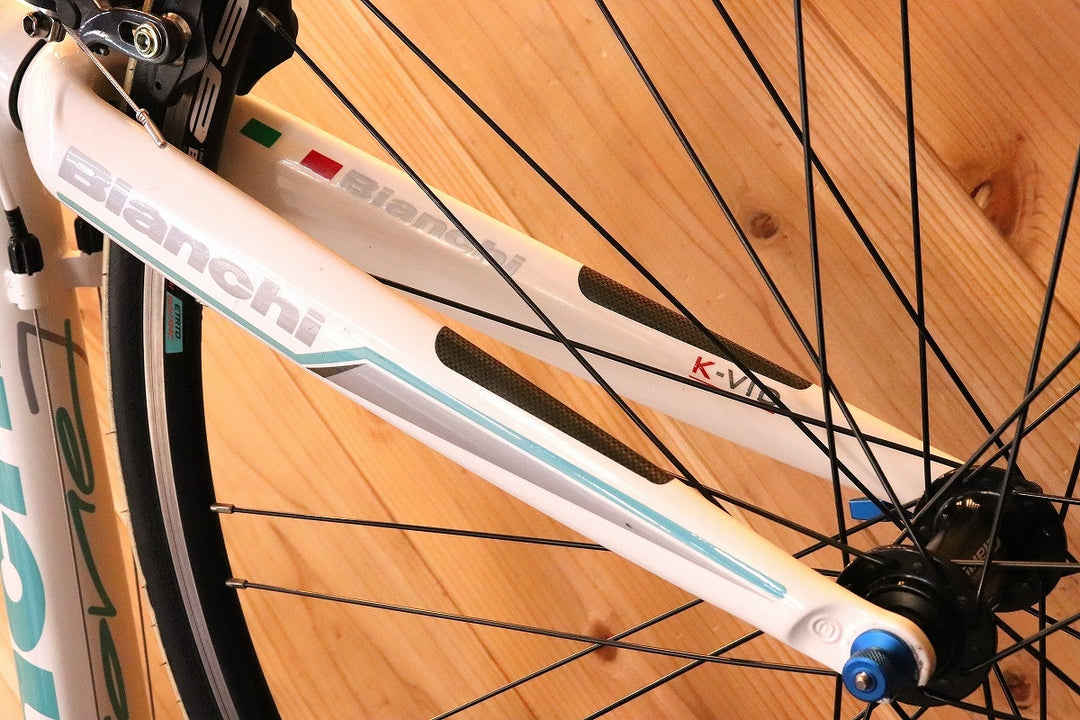 ビアンキ BIANCHI ヴィアニローネ VIA NIRONE 7 2015年モデル 50サイズ シマノ クラリス 2400 8S アルミ –  BICI AMORE ONLINE STORE