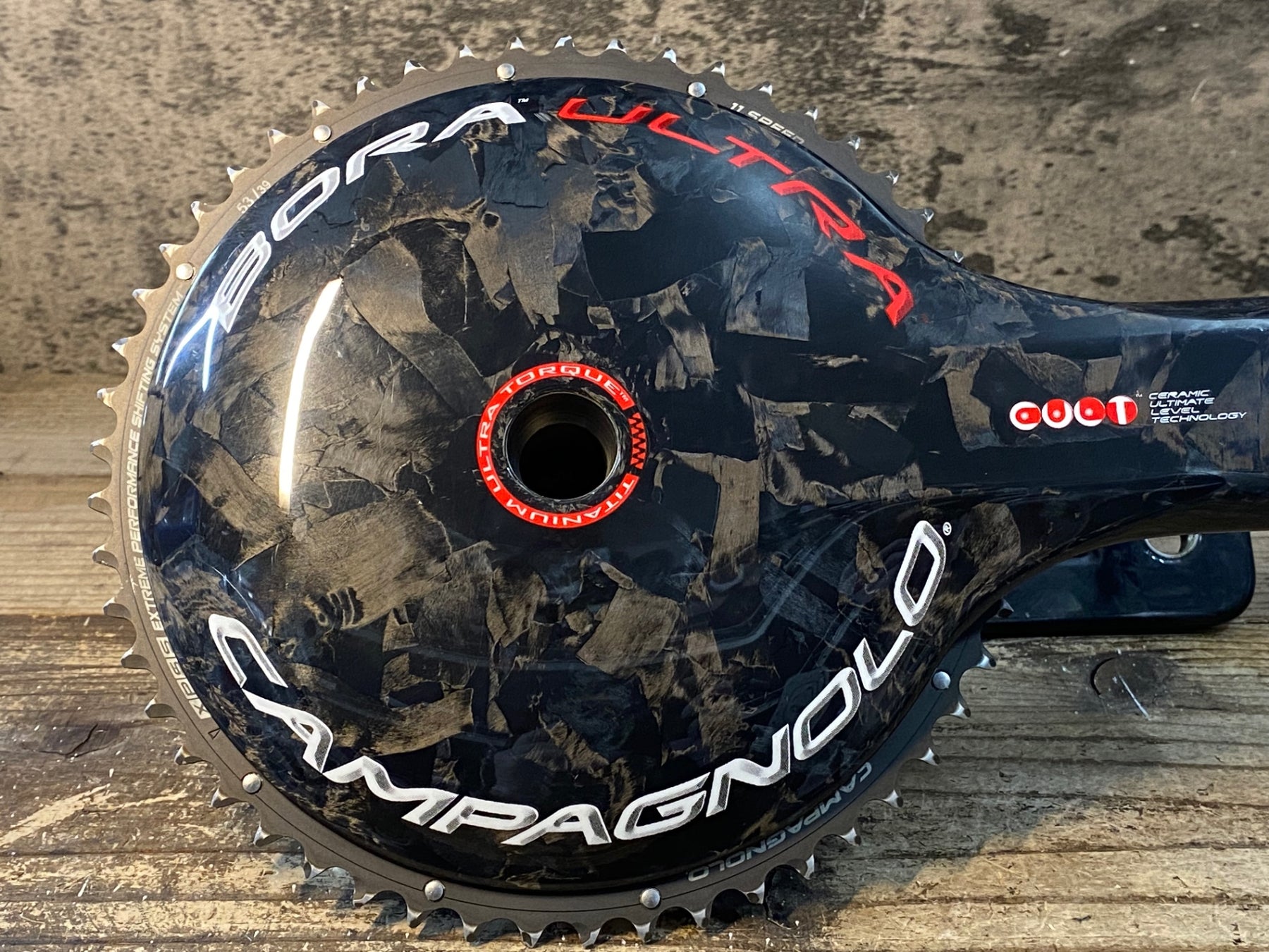 JT983 カンパニョーロ Campagnolo BORA ULTRA TT FC13-BO293C クランク